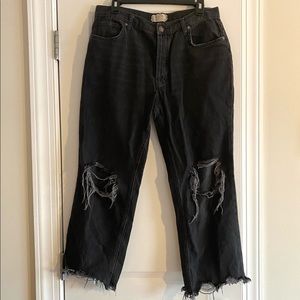 Black Free People Jeans